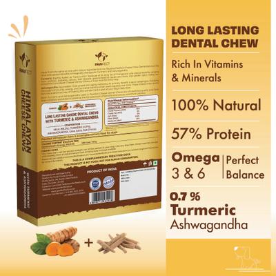Himalayan Cheese Medium with Turmeric & Ashwagandha Dog Chews, 3 count