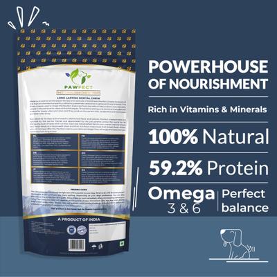 Himalayan Cheese Chews Extra Large All Natural High-Protein Grain-Free Dental Dog Treats, 6.34-oz pouch