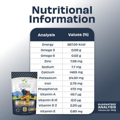 Himalayan Cheese Chews Medium All Natural High-Protein Grain-Free Dental Dog Treats, 2 count