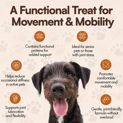 6-in Vital Chondroitin Packed Soft & Chewy Superfood Sticks Dog Treat, 24 count