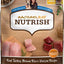 Bundle: Rachael Ray Nutrish Real Turkey, Brown Rice & Venison Recipe Dry Food + Soup Bones Chicken & Veggies Flavor Dog Treats