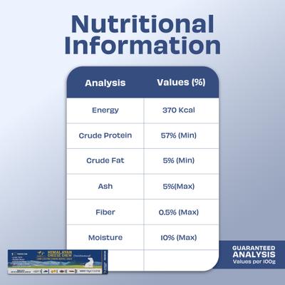 Dentamust Himalayan Cheese Chew Medium All Natural High-Protein Grain-Free Dental with Blueberry Blue Sipirulina Papaya Clove Extract & Cinnamon Extract Dog Treat, 2.46-oz
