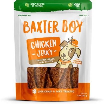 Premios de pollo sin cereales para perros, bolsa de 6 oz