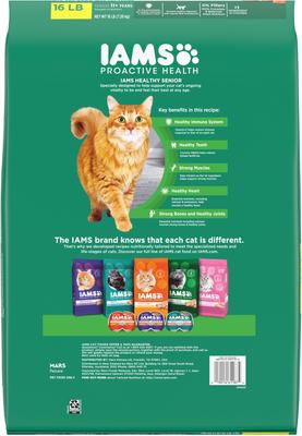 Proactive Health Healthy Senior Chicken Recipe Dry Cat Food, 16-lb bag