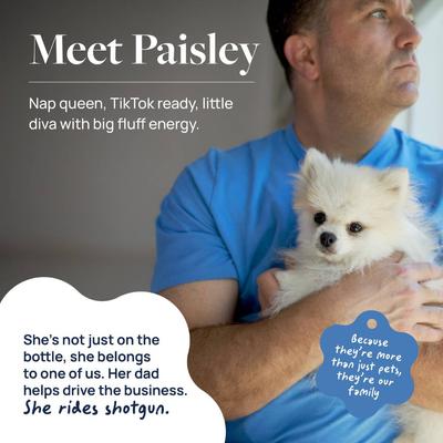 Pork Flavor Soft Chew Eye Health Supplement for Dogs, 60 count