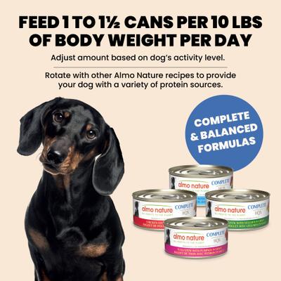 HQS Complete Tuna Stew with Veggies in Gravy Grain-Free Wet Dog Food, 5.5-oz can, case of 12