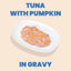HQS Complete Tuna Recipe with Pumpkin in gravy Cat Wet Food, 9.87-oz can, case of 12