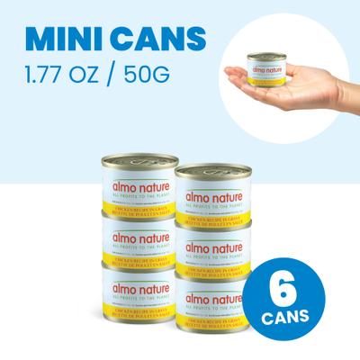 HQS Supportive Formulas Indoor Formula Shredded Chicken Recipe in Gravy Wet Cat Food, 1.77-oz can, case of 6