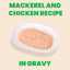 HQS Paté Mackerel & Chicken Recipe in Gravy Grain-Free Pate Wet Canned Cat Food, 2.47-oz can, case of 24