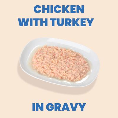 HQS Complete Chicken with Turkey Grain-Free Canned Cat Food, 2.47-oz, case of 12