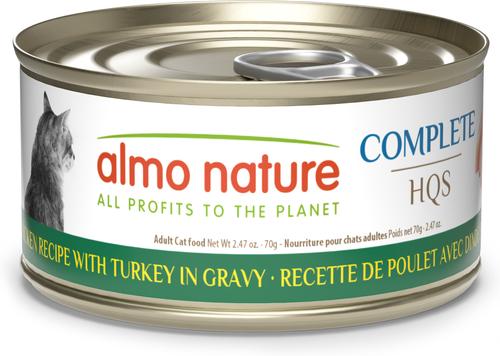 HQS Complete Chicken with Turkey Grain-Free Canned Cat Food, 2.47-oz, case of 12