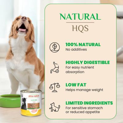 Legend HQS Natural Chicken Fillet Adult Grain-Free Canned Dog Food, 9.88-oz, case of 12