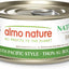 HQS Natural Tuna in Broth Pacific Style Grain-Free Canned Cat Food, 2.47-oz, case of 24