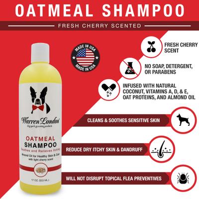 Soothing & Itch Relieving Oatmeal Dog Shampoo, 1-gal