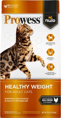 Prowess Healthy Weight Adult Dry Cat Food, 13-lb bag