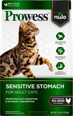 Prowess Sensitive Stomach Adult Dry Cat Food, 3.5-lb bag
