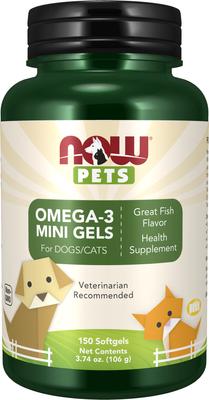 Omega-3 Mini Gels Dog & Cat Supplement, 150 count
