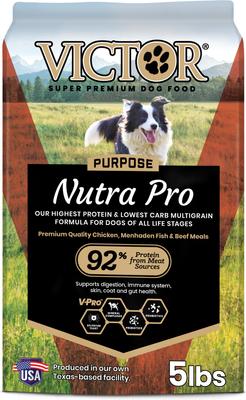 Nutra Pro Active High Pro Activetein Low Carb Gluten-Free Dry Dog Food, 5-lb bag