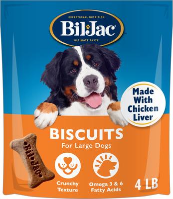 Galletas crujientes grandes para perros, bolsa de 4 lb