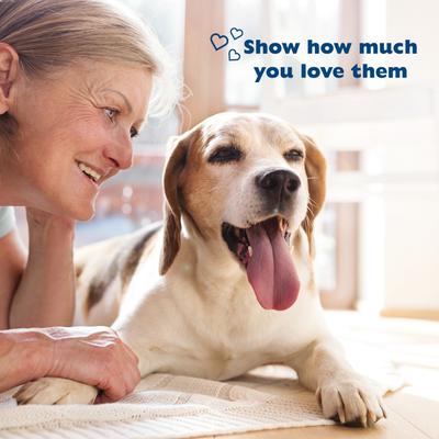 YappleNanas Apple & Banana Flavor Soft Dog Treats, 4-oz bag