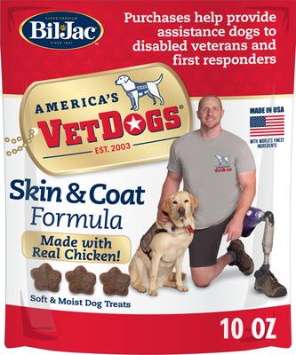 America's VetDogs Peanut Butter Flavor Training Dog Treat, 4-oz pouch