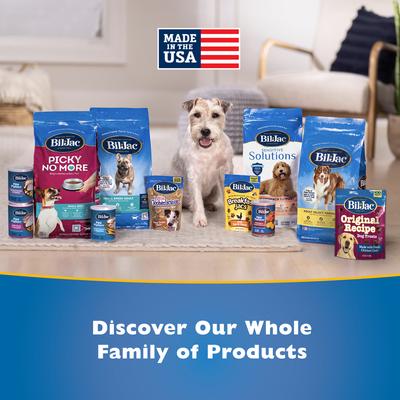 Alimento seco para perros Picky No More de razas medianas y grandes con receta de hígado de pollo, bolsa de 27 lb