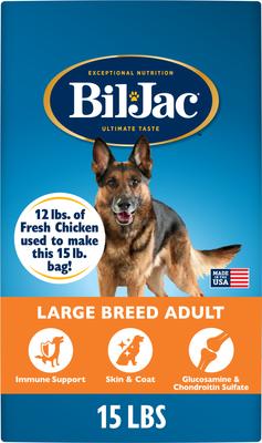Large Breed Adult Chicken Recipe Dry Dog Food, 15-lb bag