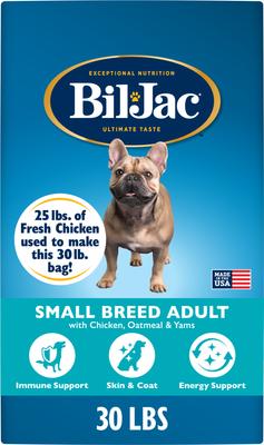 Small Breed Puppy Chicken, Oatmeal & Yam Recipe Dry Dog Food, 6-lb bag