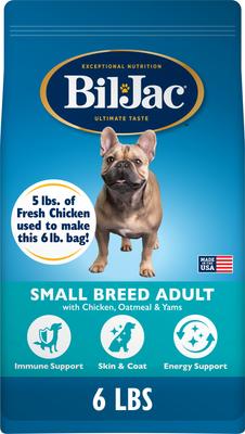 Small Breed Puppy Chicken, Oatmeal & Yam Recipe Dry Dog Food, 6-lb bag