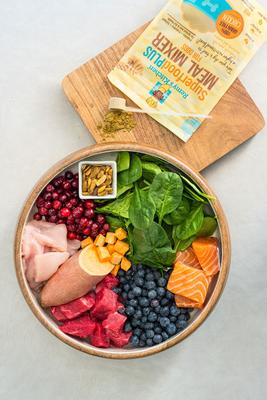 SuperfoodPLUS Meal Mixers Fish Grain-Free Dog Food Topping, 5-oz bag