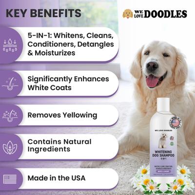 Whitening Dog Shampoo, 16-fl oz bottle