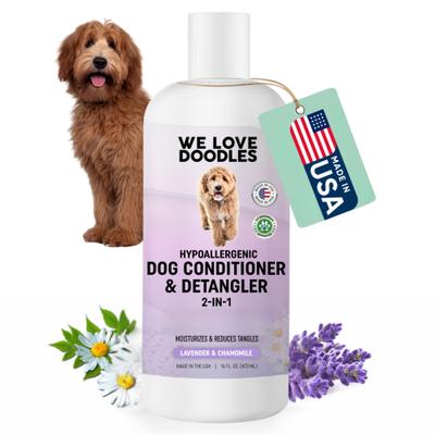 4-in-1 Dog Conditioner & Detangler, 16-fl oz bottle