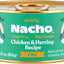 Made by Nacho WIld-Caught Chicken & Herring Recipe Grain-Free Pate Wet Cat Food, 3-oz can, case of 24