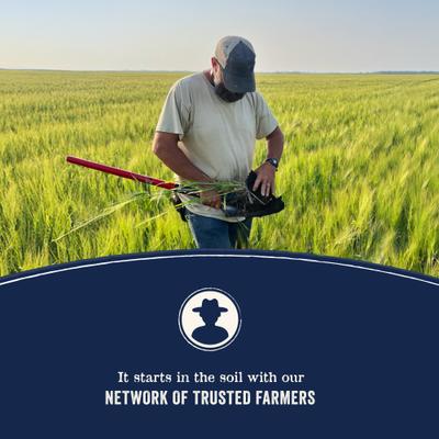 Pure Farm to Bowl Wild-Caught Salmon & Barley Recipe Dry Dog Food, 22-lb bag