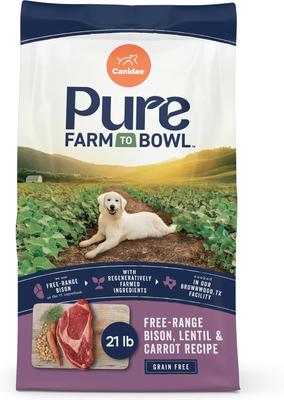 Pure Farm To Bowl Cage-Free Duck & Sweet Potato Recipe Dry Dog Food, 12-lb bag