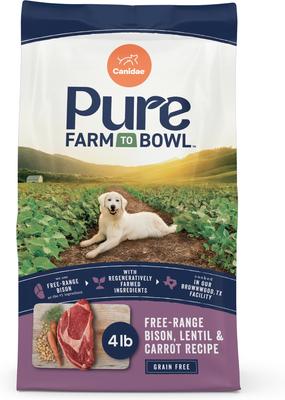 Pure Farm To Bowl Cage-Free Duck & Sweet Potato Recipe Dry Dog Food, 12-lb bag