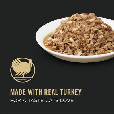Adult Turkey & Rice Entree in Gravy Canned Cat Food, 3-oz, case of 24