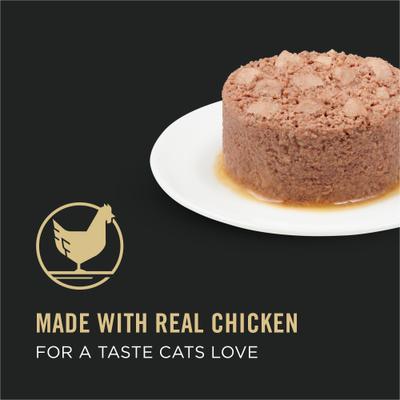 Complete Essentials Classic Chunky Chicken Entree Adult Wet Cat Food, 3-oz can, case of 24