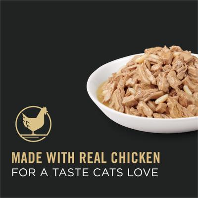 Adult Chicken & Rice Entree in Gravy Canned Cat Food, 5.5-oz, case of 24