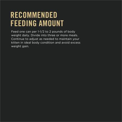 Classic Chicken Grain-Free Kitten Entree Canned Cat Food, 3-oz, case of 24