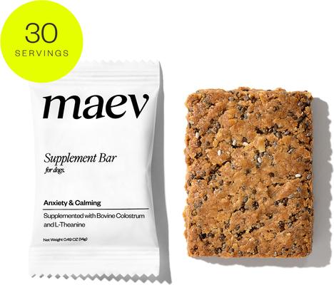 Skin & Coat Human-Grade Supplement Bars for Dogs, 30 count