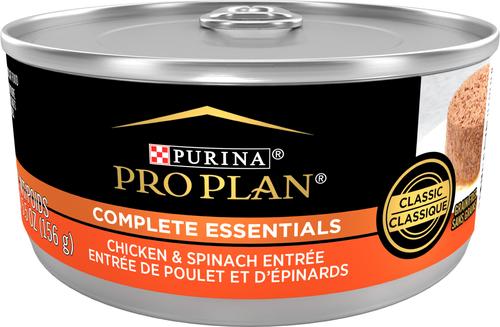 Complete Essentials Grain-Free Chicken, Turkey & Beef Variety Pack Comida húmeda para gatos, lata de 3 oz, caja de 24