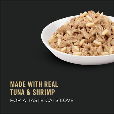 Adult Tuna, Shrimp & Rice Entrée in Sauce Canned Cat Food, 3-oz, case of 24