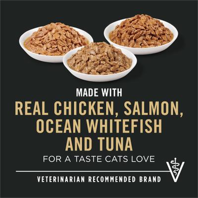 Indoor Balance Chicken, Salmon, Whitefish & Tuna Variety Pack Wet Cat Food, 3-oz can, case of 24