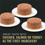 Vital Systems Chicken, Turkey & Salmon Entrée Variety Pack 4-in-1 Immune, Digestive, Kidney & Brain Wet Cat Food, 3-oz can, case of 24