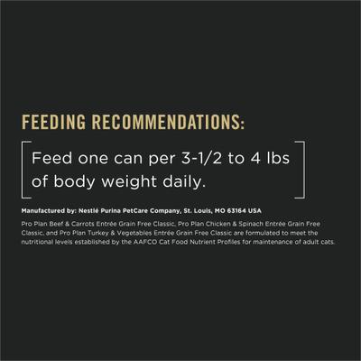 Complete Essentials Grain-Free Chicken, Turkey & Beef Variety Pack Comida húmeda para gatos, lata de 3 oz, caja de 24