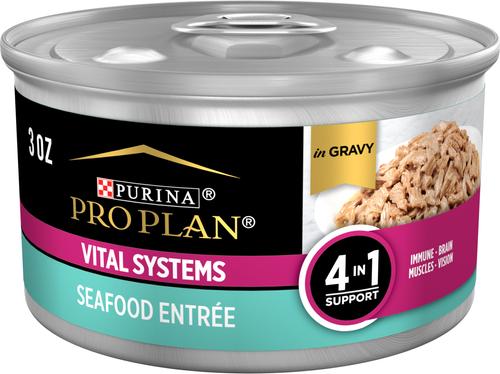 Vital Systems Chicken Entree in Wet Cat Food Gravy, 3-oz can, case of 24