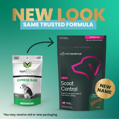 Express Ease Soft Chews Digestive Supplement for Dogs, 40 count