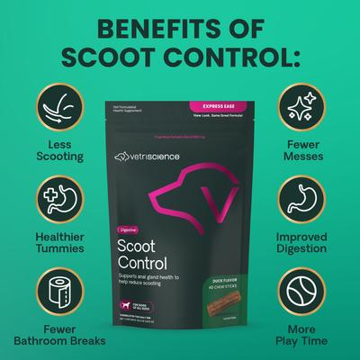 Express Ease Soft Chews Digestive Supplement for Dogs, 40 count