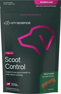 Express Ease Soft Chews Digestive Supplement for Dogs, 40 count